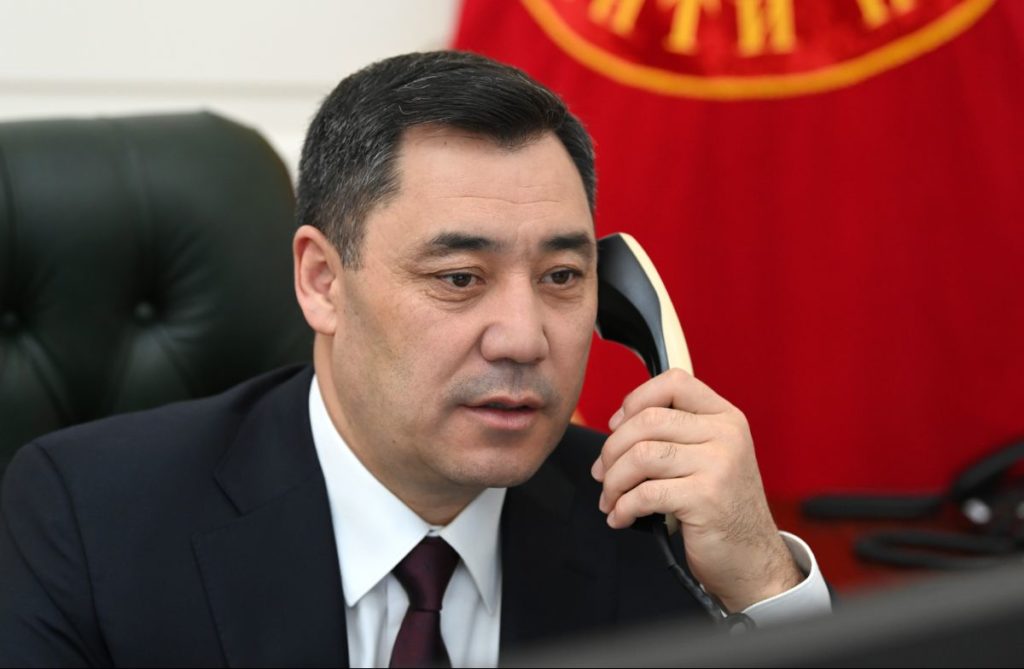 президент Кыргызской Республики Садыр Жапаров, фото с сайта МИД КР